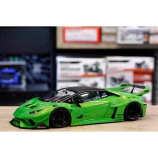 รถโมเดล จาก Auto Art 1/18 LIBERTY WALK LB SILHOUETTE WORKS HURACAN GT (PEARL GREEN)