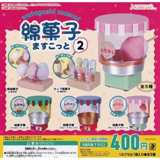 [Gashapon] กาชาปอง โมเดล Watagashi Mascot เครื่องทำสายไหม *เลือกลายได้*