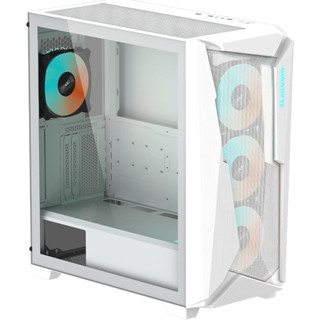 GIGABYTE C301 Glass - Black Mid Tower PC Gaming Case, Tempered Glass, USB Type-C, 4X ARBG Fans Included (GB-C301G)