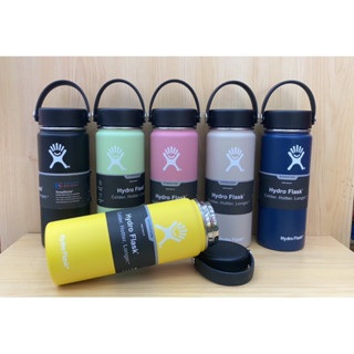 Hydro Flask  18ozรุ่นหูหิ้วในตัวแท้สแตนเลส304เก็บร้อนเก็บยยน็อค