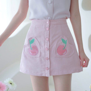 15-284 Cherry Pink Mello Shorts - 4 ไซส์