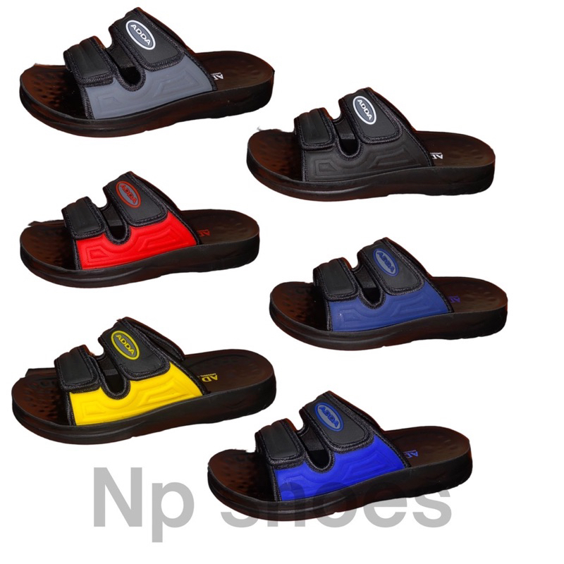 (ลูกค้าไหม่ราคา 1 บาท)🍎ADDA รองเท้าแตะ🍎 สวมแอ็ดด้า รุ่น 7MA03-M1 ของเเท้ พร้อมส่