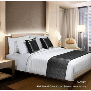 SANTAS ปลอกผ้านวม HOTEL LUXURY  ขนาด 6.5 ฟุต 1 ชิ้น ทอ 450T เส้นด้าย