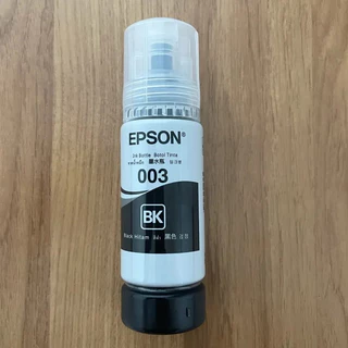 EPSON 003 เอปสัน หมึกแท้ 100% Original 4สี BK, C, M, Y ไม่มีกล่อง ใช้กับเอปสันรุ่น L1110 L1210 L1216 L1250 L1256 L3100