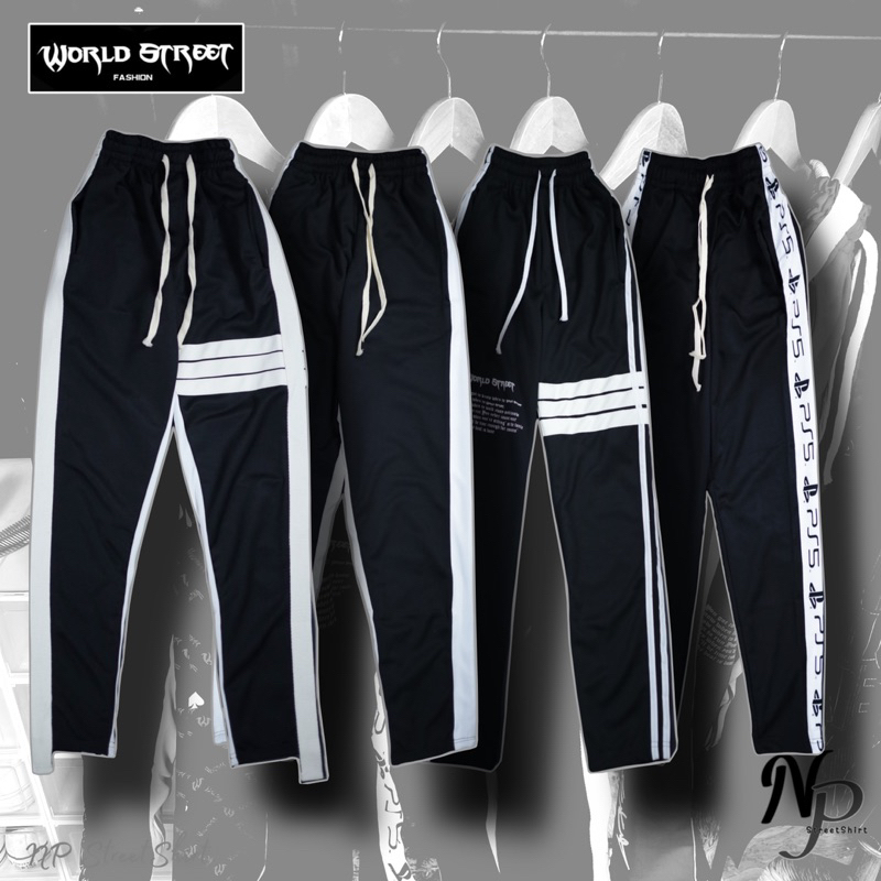 กางเกงวอร์ม world street รวม