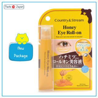 Country and Stream Natural Eye Roll On 15ml อายครีม โลชั่น บำรุงรอบดวงตา ลดรอยตีนกา รอยเหี่ยวย่น จากญี่ปุ่น