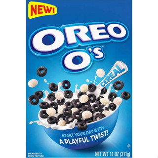 Post Oreo O’s Oreo cereal 311g. ซีเรียล โอริโอ้ รสช้อกโกแลตและรสวนิลา ขนาด 311กรัม