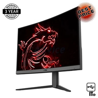 Monitor 23.6 MSI G24C4 (VA, DP, HDMI) CURVE 144Hz ประกัน 3Y จอคอม จอมอนิเตอร์