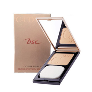 BSC COSMETOLOGY C – COVER LIGHT POWDER SPF25 PA+++10 กรัม C1 ผิวขาว