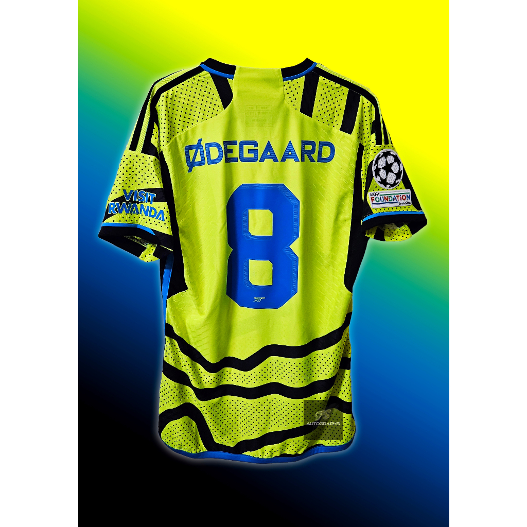 เสื้อเยือน Arsenal away 23/24 ของแท้แบบ Player | Odegaard 8