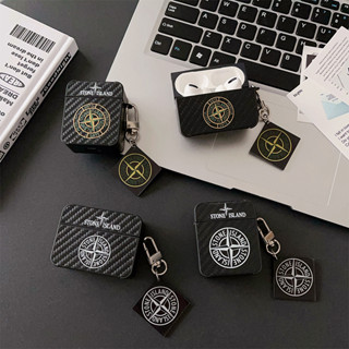 เคสแอร์พอด 3 Case Airpods 3 pro2 case บัตรน้ำขึ้นน้ำลง Stone Island คาร์บอนไฟเบอร์ Airpod 3 pro2 เคส Airpod 1 gen2 case