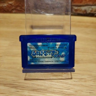 ตลับแท้ gameboy GBA Pokemon Sapphire jpnแท้