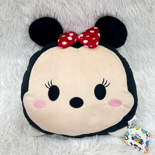 หมองอิง Disney - Minnie Mouse (หมอนอิงหน้ามินนี่เมาส์) 🧸 ขนาด 12 นิ้ว (ลิขสิทธิ์แท้💯% จากโรงงานผู้ผลิต พร้อมส่ง)