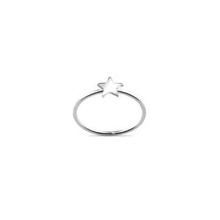 Silver thai Jewelry แหวนเงินดาวคลาสสิก / silver star ring PLSRG136