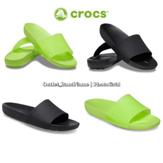 รองเท้าแตะ Crocs Splash Glossy Slide Women [ ของแท้💯 พร้อมส่งฟรี ]