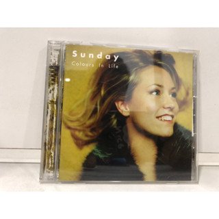 1 CD MUSIC  ซีดีเพลงสากล  SUNDAY colours in life   (C18E77)