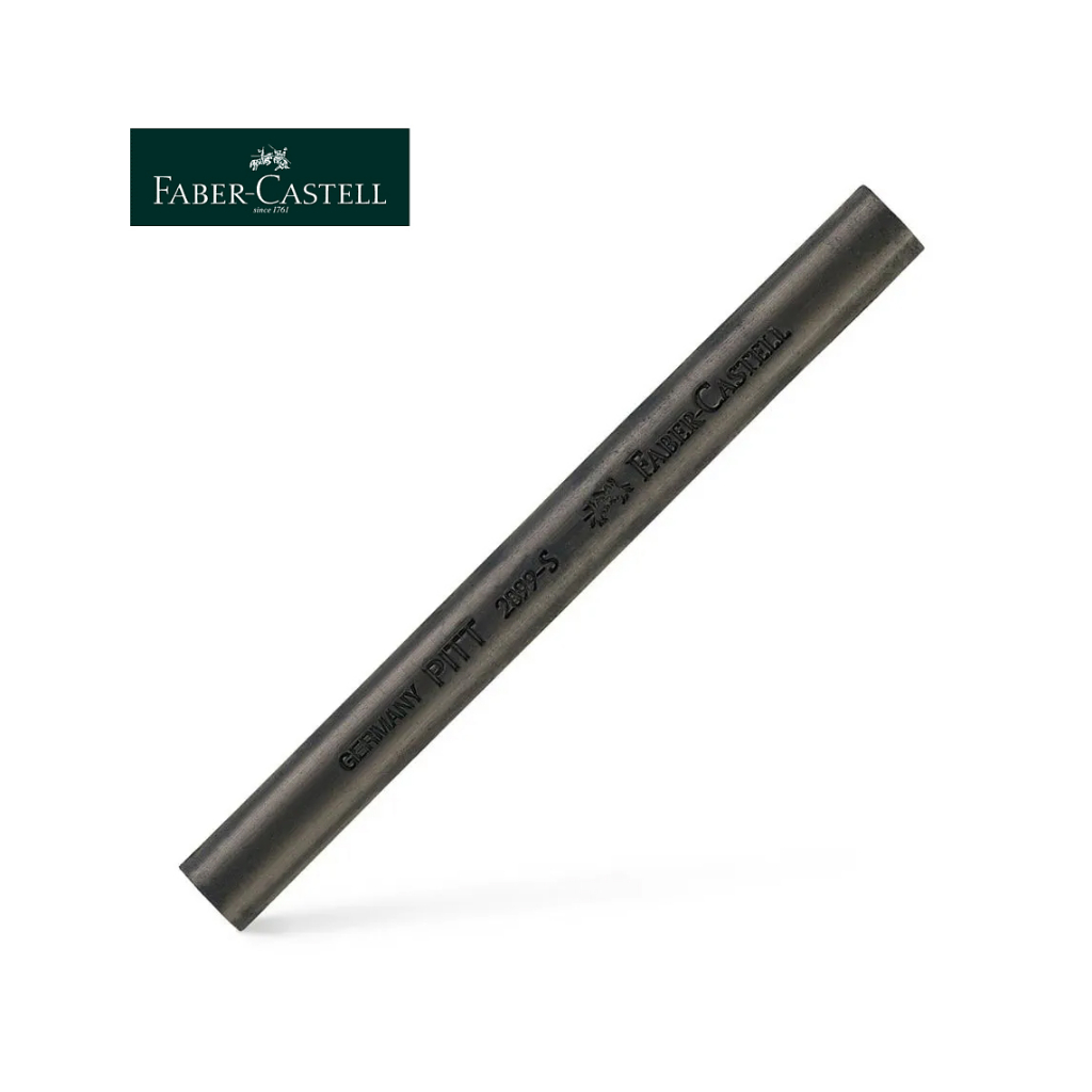 แท่งถ่าน แท่งชาโคล์ Faber-Castell Pitt compressed charcoal stick
