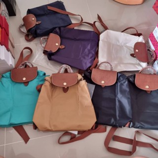 กระเป๋าเป้สะพายหลัง Unisex ออริจินัล Le Pliage ลองชอม Backpack Bag