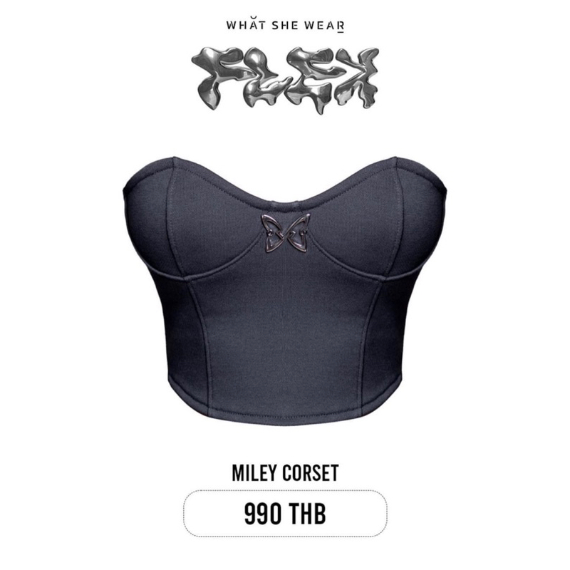 What She Wear Miley corset size M  used once
