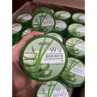 300g 99% Aloe Vera เจลว่านหางจรเข้ เจลว่านหางจรเข้ ช่วยกระชับรูขุมขน บำรุงผิวพรรณให้ชุ่มชื้น ลดอาการอักเสบของผิว