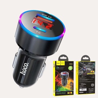 🔥Hoco Car charger HK30 PD20W+QC3.0 38W เสียบช่องบุหรีชาร์จเร็ว