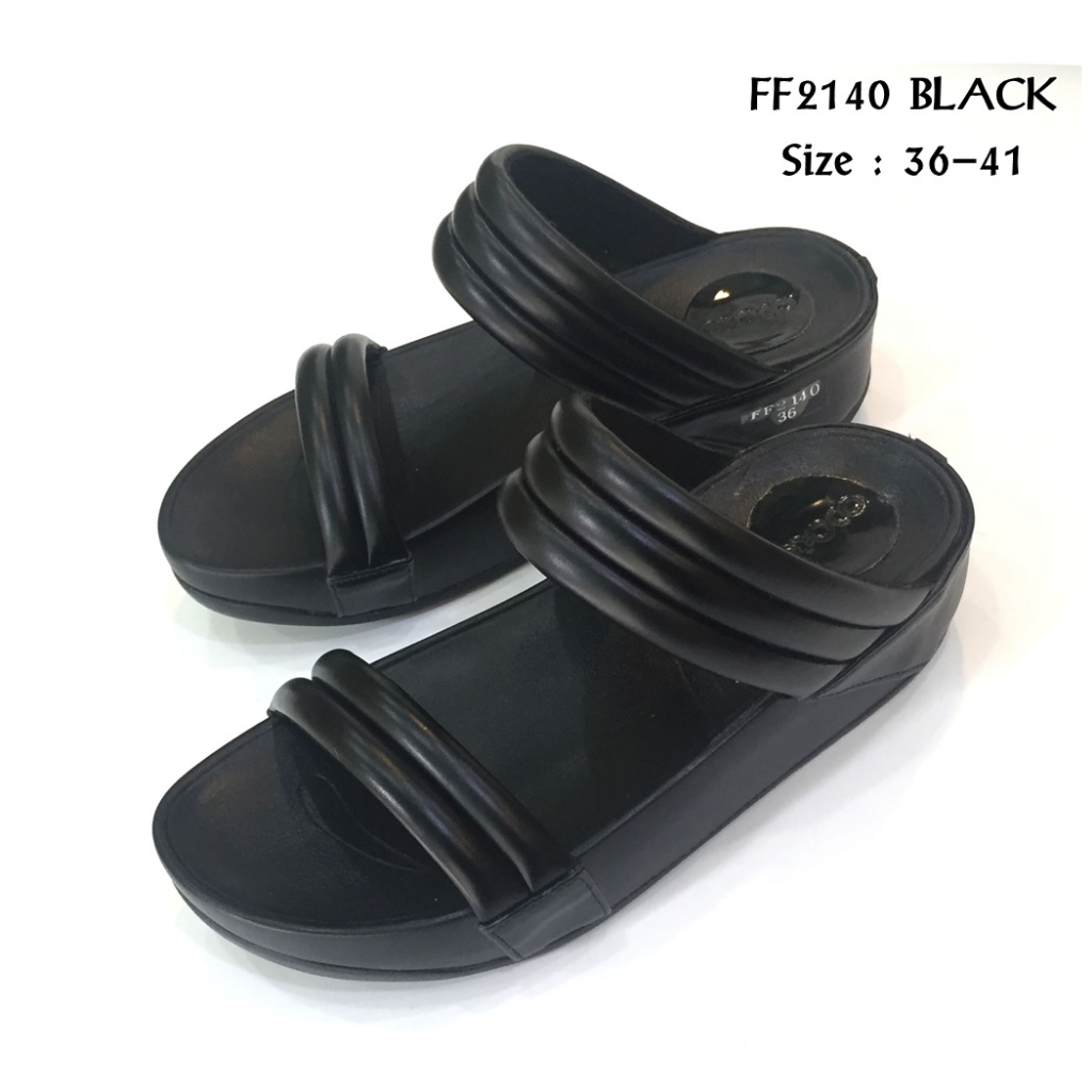 OXXO รองเท้าเพื่อสุขภาพ แตะหน้าสวมสไตล์ fitflop FF2140  เล็กกว่าปกติ1ไซส์