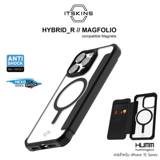 เคส ITSKINS HYBRID R MAGFOLIO - สำหรับ iPhone 15 / 15 Pro / …