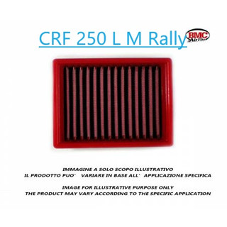 กรองอากาศ BMC Air Filter Honda CRF250L/M/Rally  REBEL เพิ่มแรงม้า เพิ่มแรงบิด ของแท้นำเข้าจาก อิตาลี ถอดล้างได้