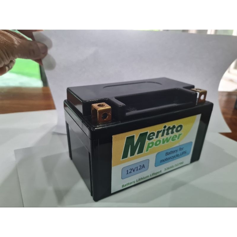 แบตเตอรี่ขนาด12V12A battery lithium lifepo4 พร้อม Active balance คุณภาพสูง ใช้กับรถจักรยานยนต์ ขนาด 500-1000cc - รูปที่ 2
