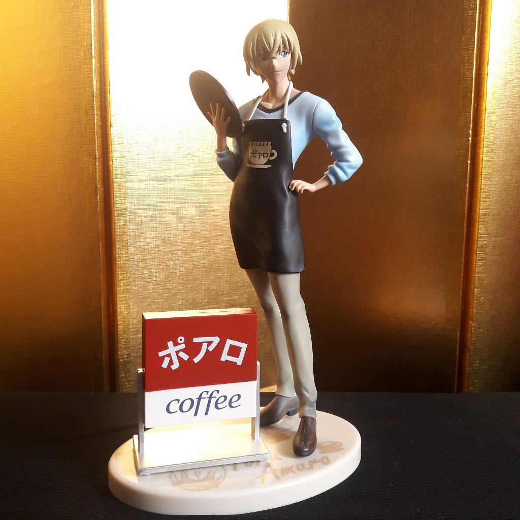 ฟิกเกอร์โมเดลConanแท้SEGA อามุโร่ รุ่นคาเฟ่ปัวโรต์ Detective Conan SEGA