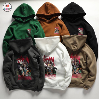 STUSSY HOODIE UNISEX 🏷️ เสื้อฮู้ดแขนยาวมีหมวก ส่งไวจากไทย🇹🇭