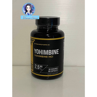 🔥Primaforce, Yohimbine HCl, 2.5 mg, 90 Vegetarian Capsules🔥(exp.02/26)