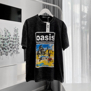 เสื้อวินเทจ เสื้อแบรนด์ Allday แท้100% สกีนลายOasis  ใส่ได้ทั้งผู้หญิงแล้วผู้ชาย