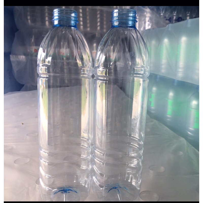 ขวดพลาสติกใสขนาด750mlจำนวน100ขวดพร้อมฝา