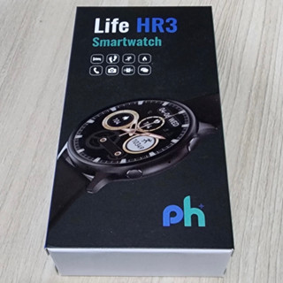 (มือสอง) PureHealth Life HR 3 นาฬิกาวัดความดัน รับสายโทรออก วัดออกซิเจน ชีพจร นอนหลับ กันน้ำ IP68