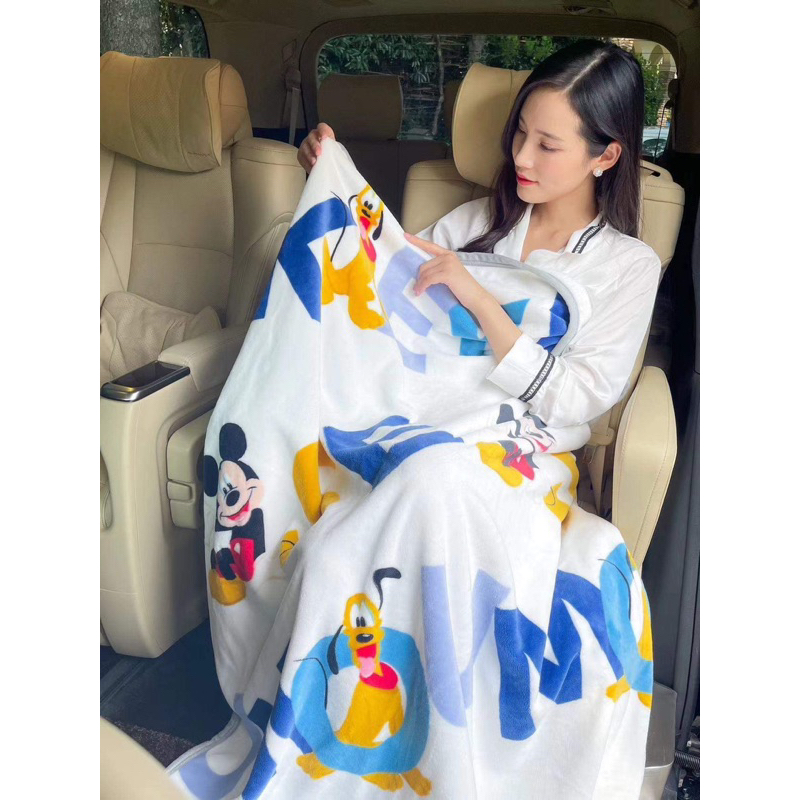 พร้อมส่ง🇹🇭ผ้าห่มเกรดพรีเมี่ยมดิสนีย์ 𝐃𝐢𝐬𝐧𝐞𝐲และSanrio 5ฟุต และ3ฟุตผ้าขนนุ่ม ลายน่ารัก🍭🐻ห