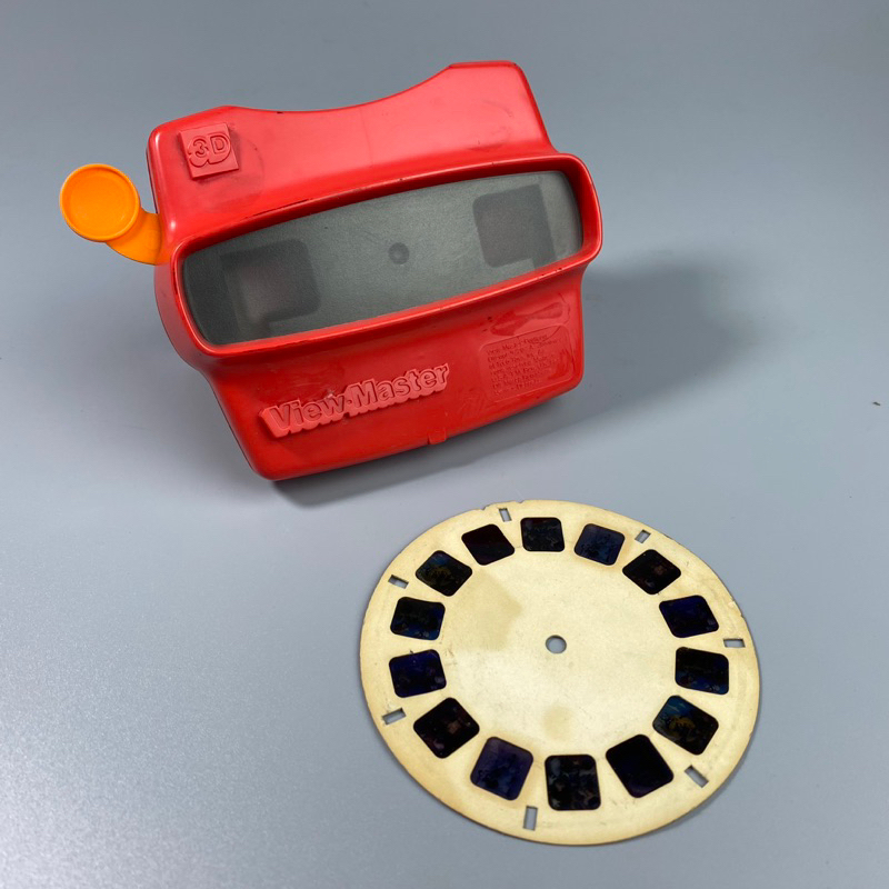 แว่นส่องฟิล์ม 3 มิติแท้ พร้อมฟิล์มมิกกี้ | Vintage View-Master 3-D Stereoscope Viewer | ใช้งานปกติ