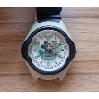 นาฬิกา Disney Mickey Mouse Watch Size 42mm สีดำ มือสอง ของแท้