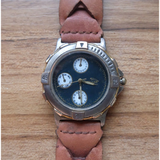 นาฬิกา Jaguar Fragrances Watch Limited edition Size 34mm สีเงิน/ทอง มือสอง ของแท้