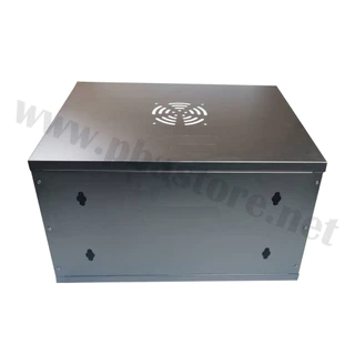 ตู้ RACK HYPERLINK ขนาด 6U ลึก 40 CM สีดำ HI-CUT รุ่น 6U-H40
