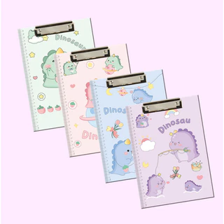 ID888 คลิปบอร์ด A4 Clip Board แผ่นรองเขียน ลายการ์ตูนน่ารัก