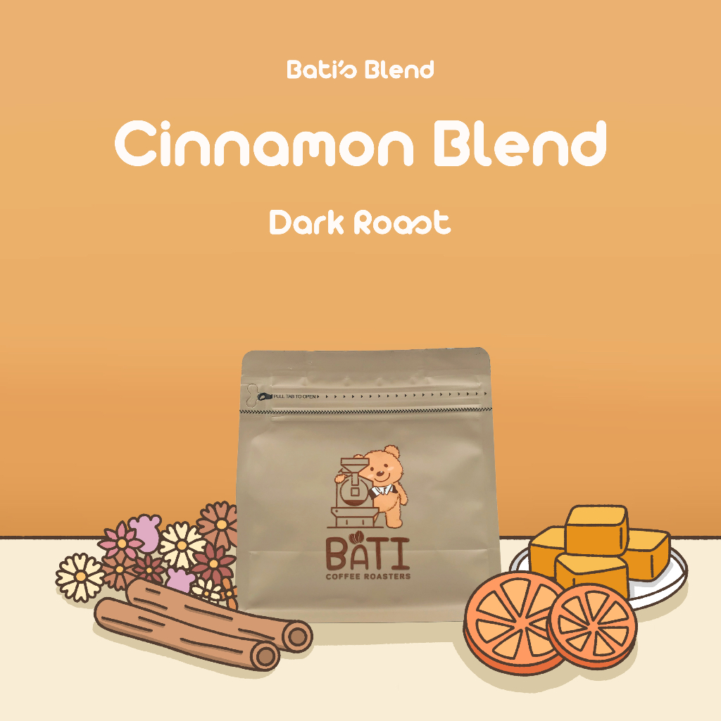 Bati Coffee Roasters เมล็ดกาแฟ คั่วเข้ม - BATI