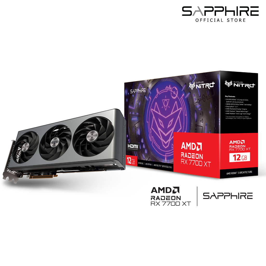 NITRO+ AMD Radeon RX 7700 XT 12GB