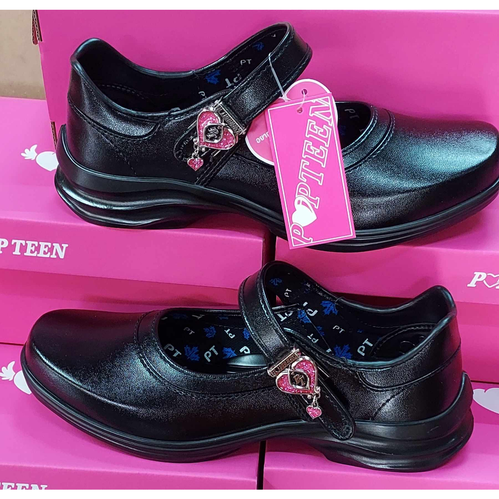 รองเท้านักเรียนผู้หญิง รองเท้านักเรียน POPTEEN รุ่นใหม่2023-2024