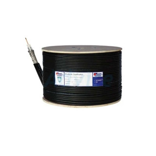 Cable 500M RG6/168 WATASHI#WCP004 (Black)(By Shopee  SuperTphone1234)