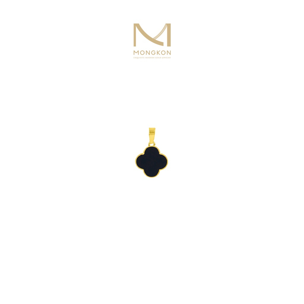 Mongkon Gold ทองคำแท้บริสุทธิ์สูง 96.5% จี้โคลเวอร์ 1 กรัม