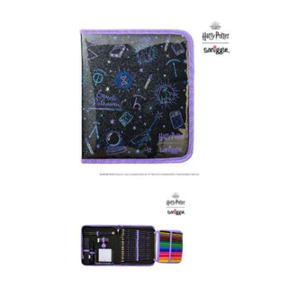 Smiggle  Stationery Gift Pack เซทเครื่องเขียน XL ลาย Harry ม่วง พร้อมส่งในไทย