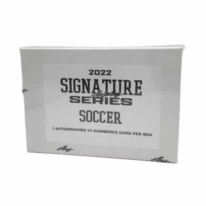 [สินค้าพรีออเดอร์] ส่งฟรีไม่ต้องใช้โค้ด* การ์ดสะสมฟุตบอล 2022 LEAF SIGNATURE SERIES SOCCER