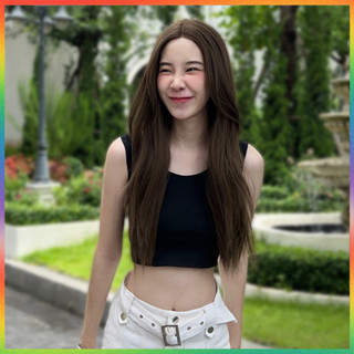 🌈MesubShop🌈 เสื้อกล้าามครอป ผ้าร่องยืดดี ใส่ง่าย 🍀 ผ้าเย็นสบายไม่ร้อนไม่คัน ผ้านิ่มยืดตามตัว  รุ่น กล้าม P301C