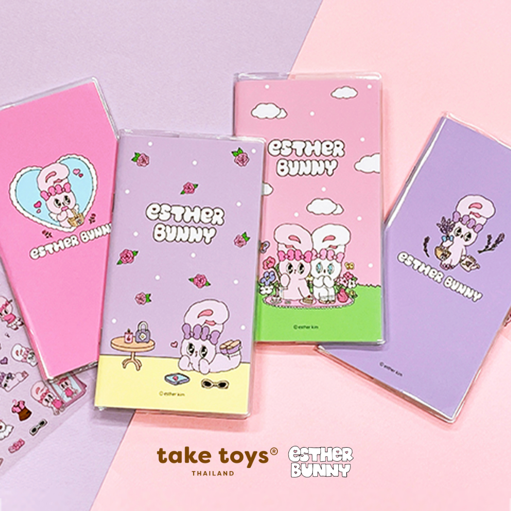 Esther Bunny Schedule Diary-สมุดโน้ต แพลนเนอร์ สมุดโน้ตมินิ เอสเธอร์ บันนี่